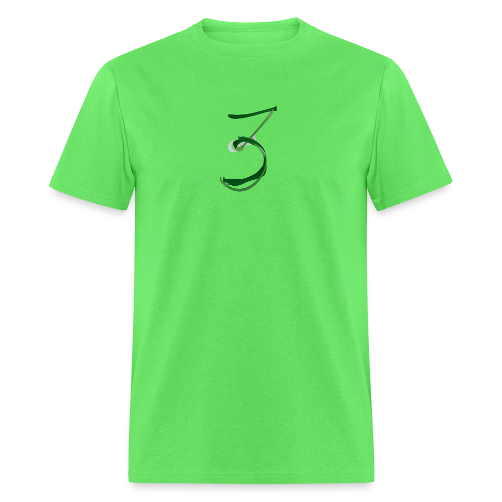 The "3g" Signature Logo Unisex Classic T-Shirt - kiwi