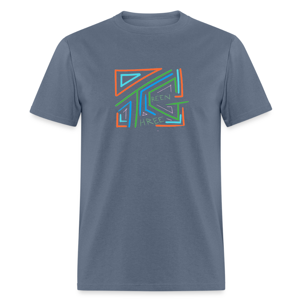 Crazy Box Unisex Classic T-Shirt - denim