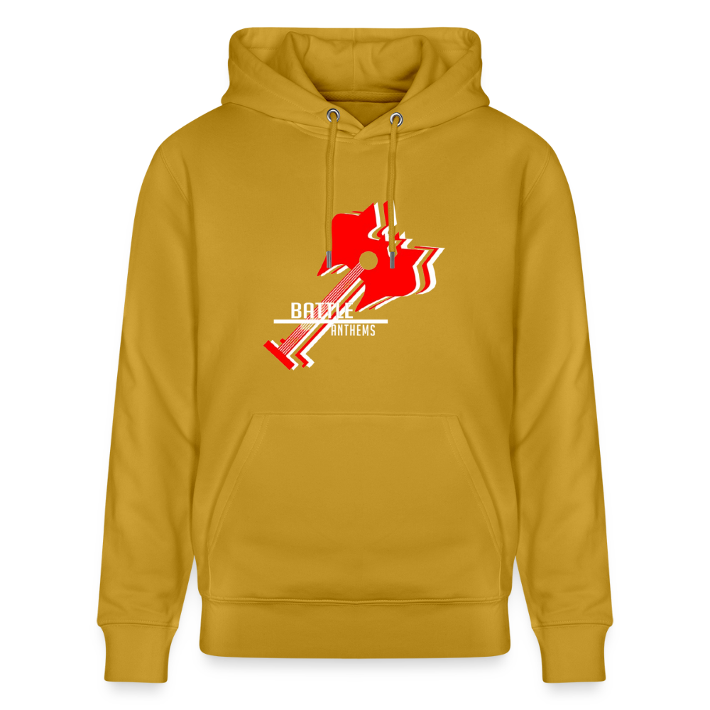 Battle Anthems Stanley/Stella Cruiser Organic Hoodie - ochre