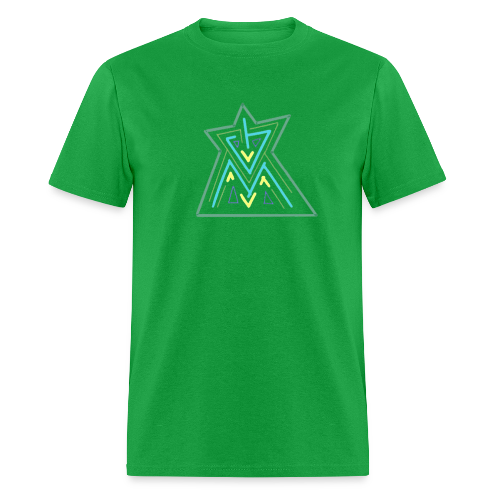 Star Mountain Unisex Classic T-Shirt - bright green