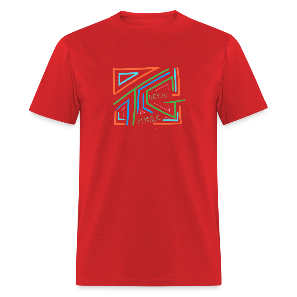 Crazy Box Unisex Classic T-Shirt - red