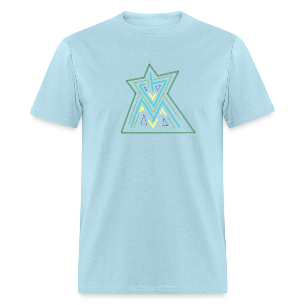 Star Mountain Unisex Classic T-Shirt - powder blue