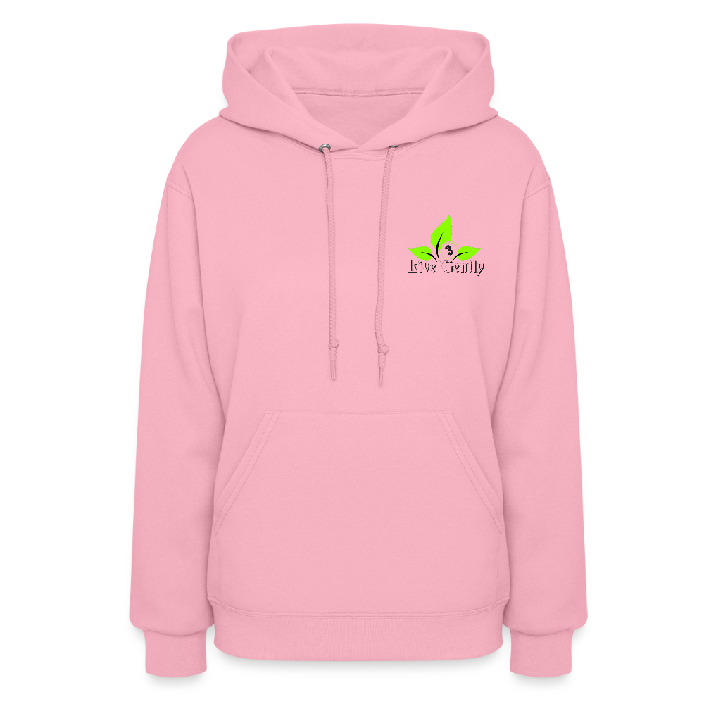 Leaf Logo Women's Hoodie - classic pink
