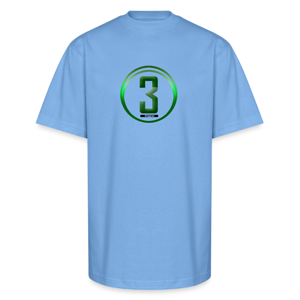 TGM Logo Unisex Oversized Heavyweight T-Shirt - sky blue