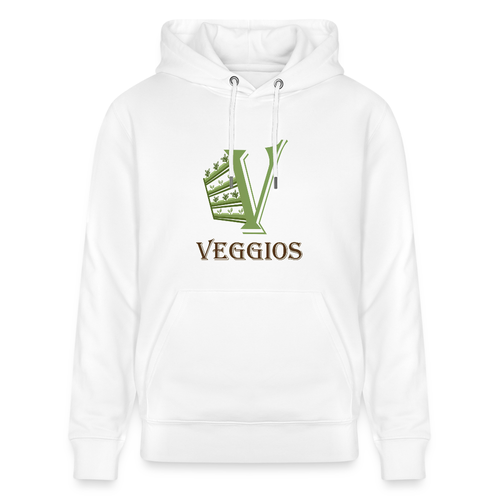 Veggios Logo Stanley/Stella Cruiser Organic Hoodie - white