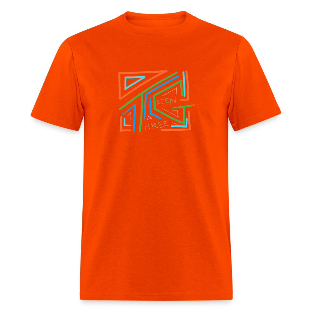 Crazy Box Unisex Classic T-Shirt - orange