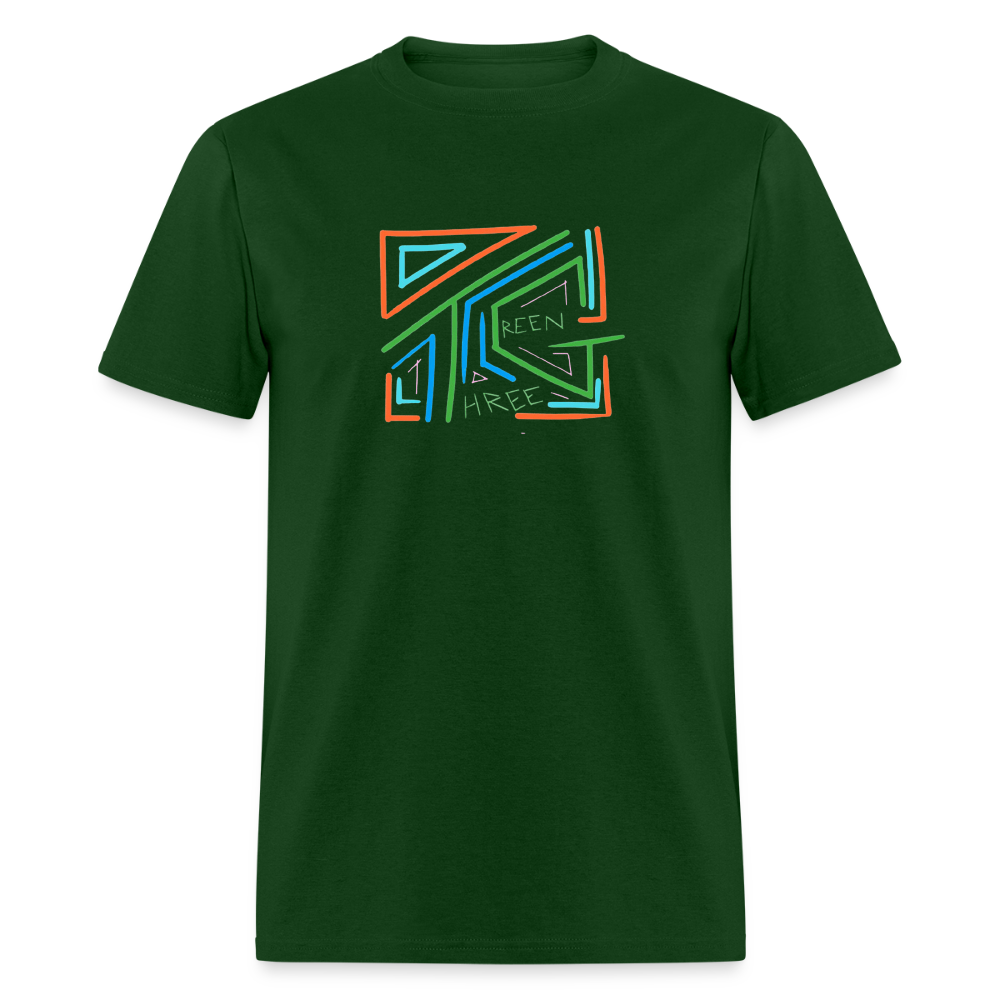 Crazy Box Unisex Classic T-Shirt - forest green