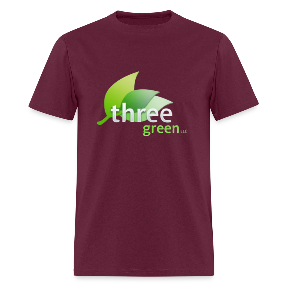LLC Logo Unisex Classic T-Shirt - burgundy