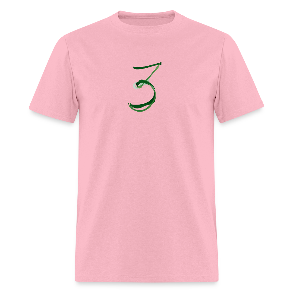The "3g" Signature Logo Unisex Classic T-Shirt - pink