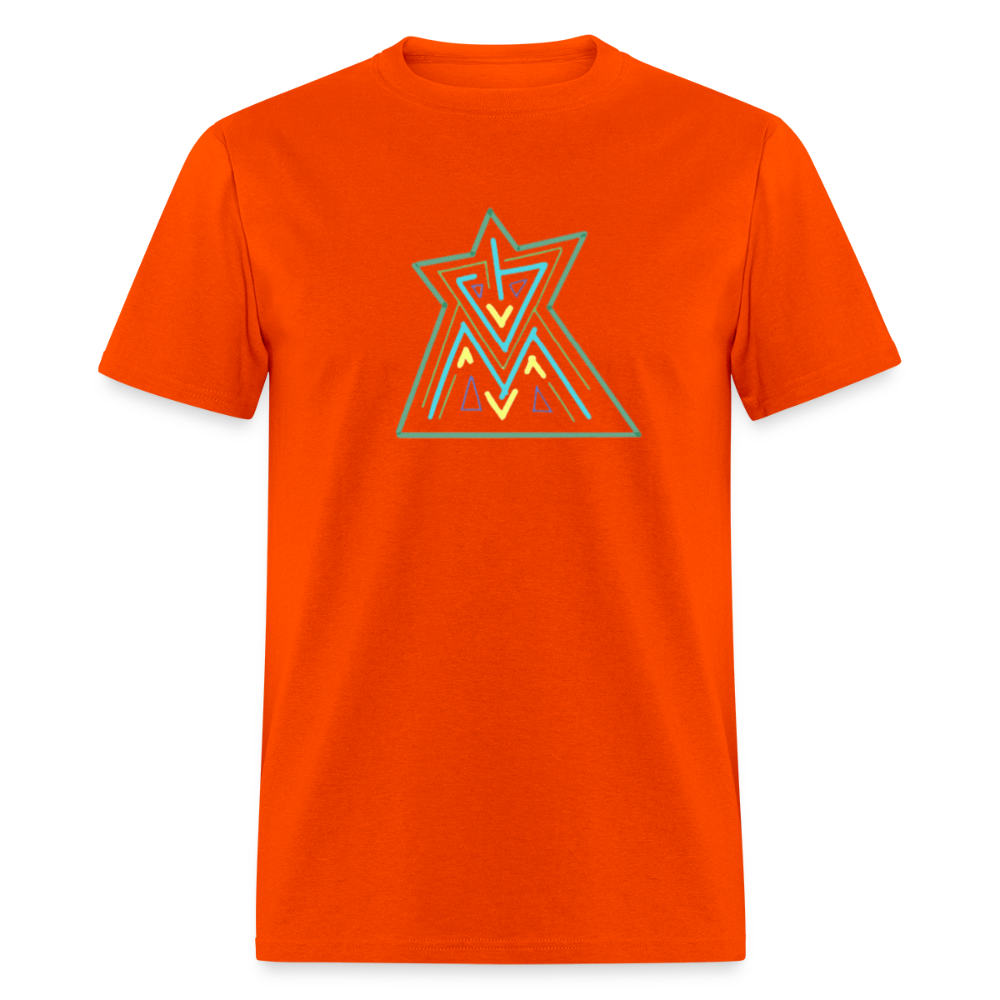 Star Mountain Unisex Classic T-Shirt - orange