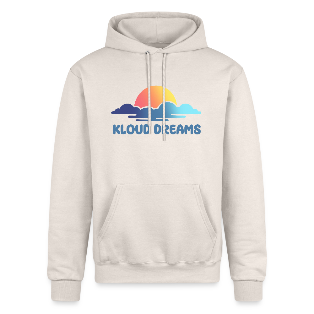 Kloud Dreams Sunset Champion Unisex Powerblend Hoodie - Sand