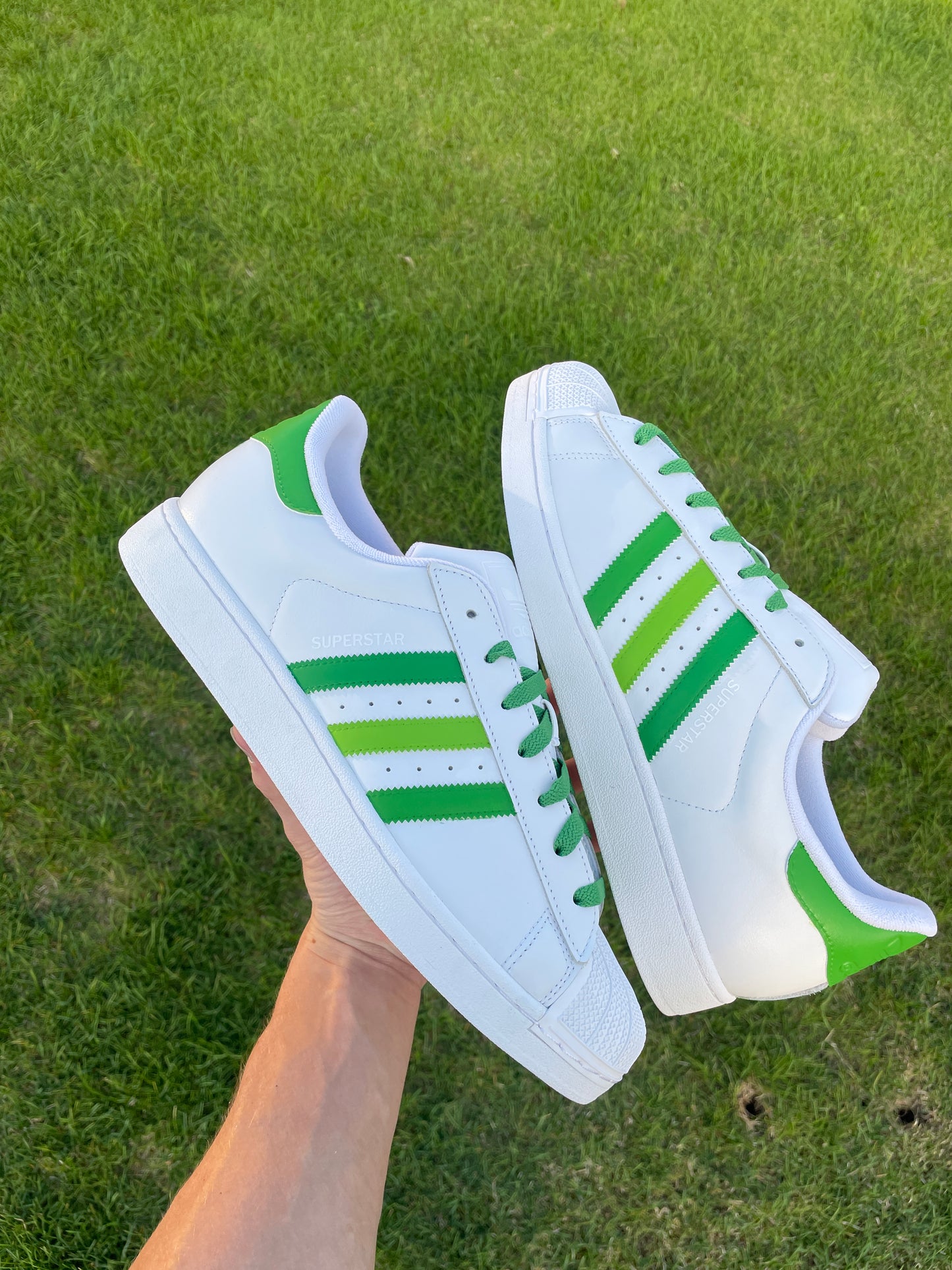 "Standing in the Grass" Custom Hand Painted Kicks