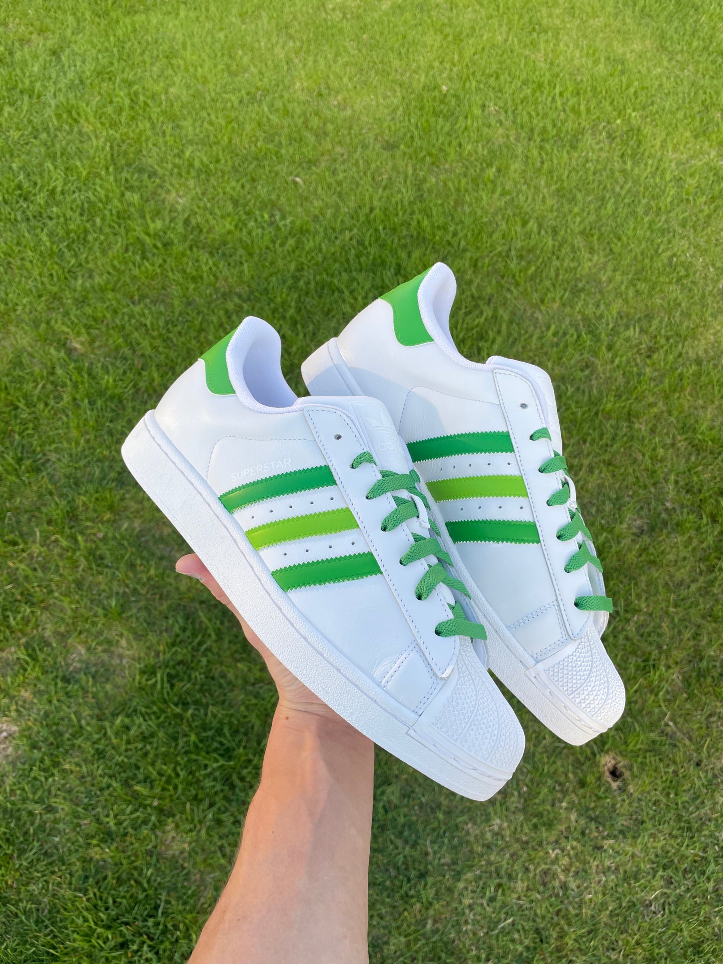 "Standing in the Grass" Custom Hand Painted Kicks