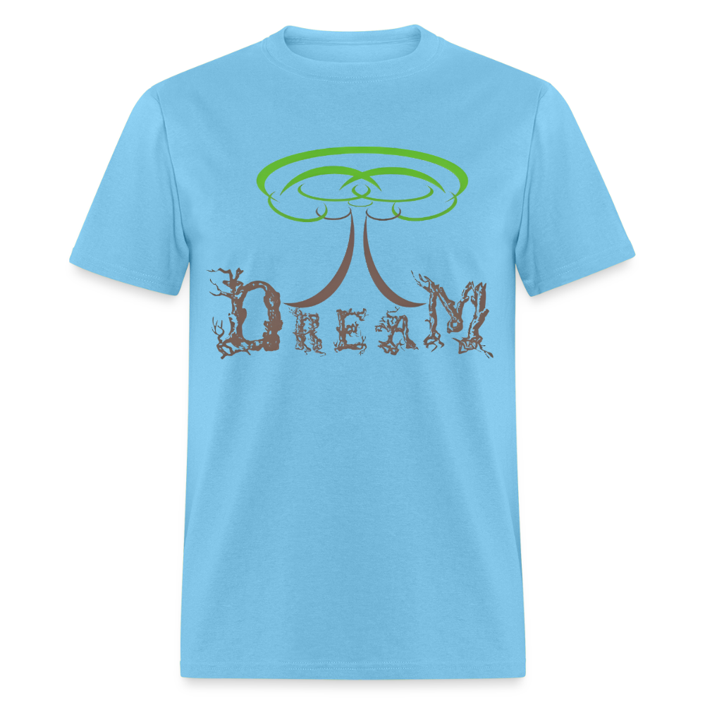 Dream Tree Roots Unisex Classic T-Shirt - aquatic blue