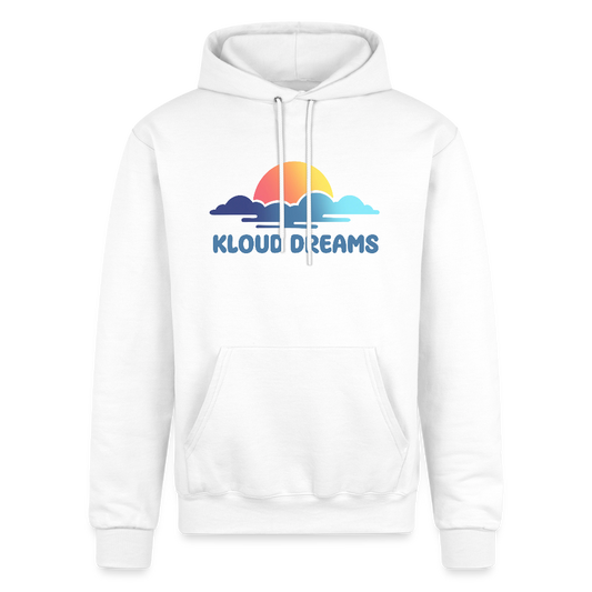 Kloud Dreams Sunset Champion Unisex Powerblend Hoodie - white