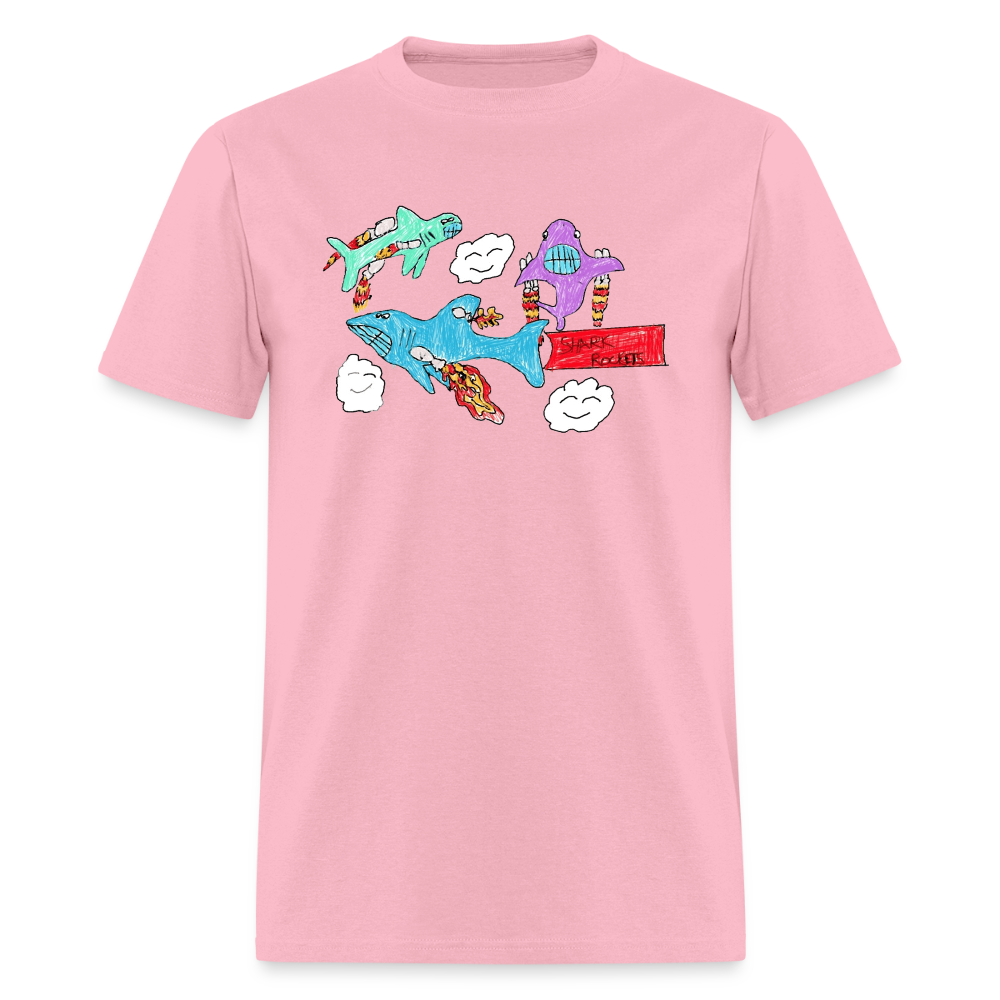Shark Rockets Unisex Classic T-Shirt - pink