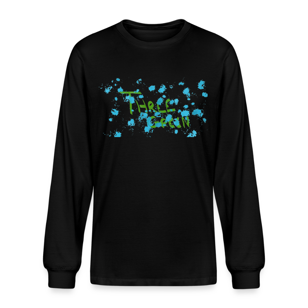 Splat |  Unisex Organic Long Sleeve T-Shirt - black