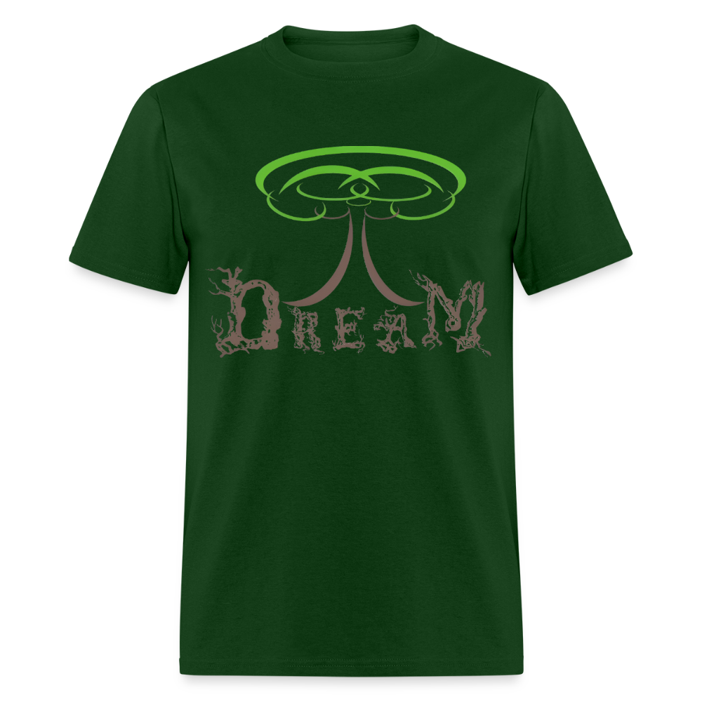 Dream Tree Roots Unisex Classic T-Shirt - forest green